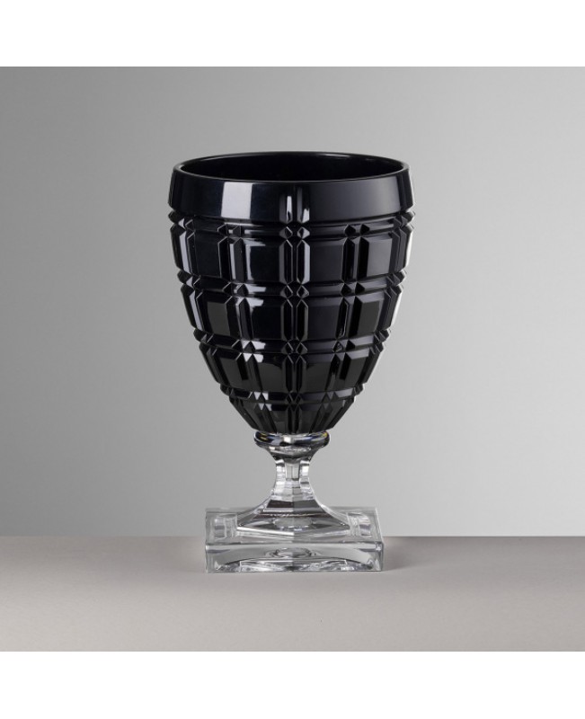 Mario Luca Giusti - Winston Whine Glass Black  Set of 6