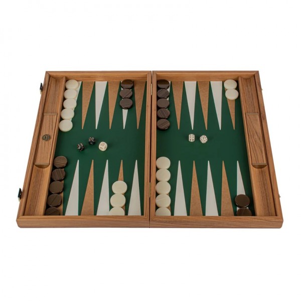 Manopoulos - Backgammon  Green Crocodile...