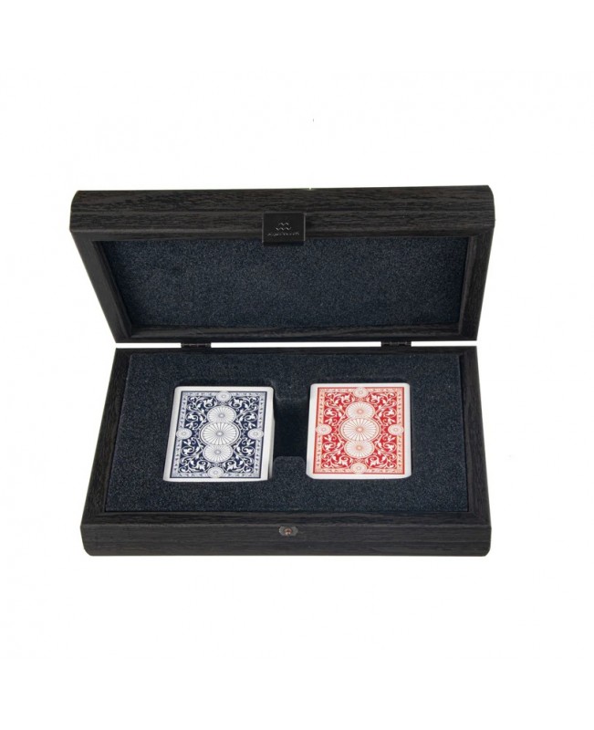 Manopoulos - Playing Cards  Wooden Box 