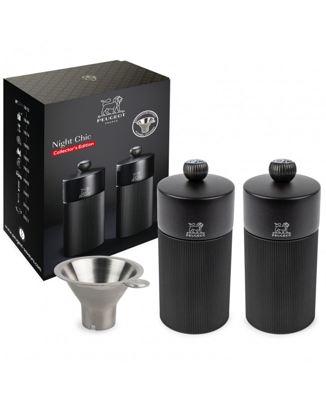 Peugeot - Line Salt & Pepper Mill 12cm - Matt Black
