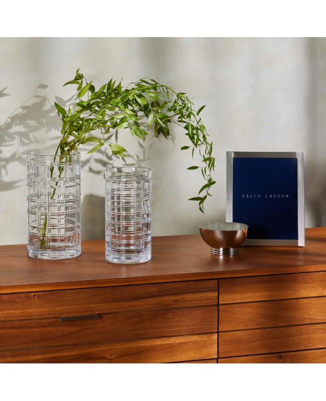 Ralph Lauren - Hudson Plaid Small Vase