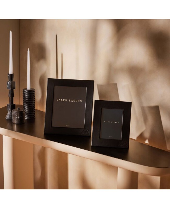 Ralph Lauren - Garrett Frame Black Leather 5*7