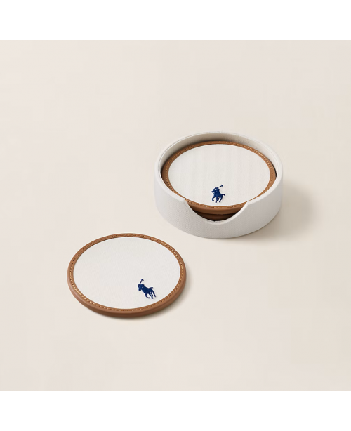 Polo Icon - Cream Coasters S/4