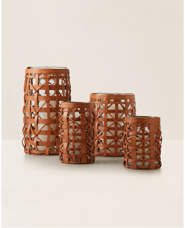 Ralph Lauren - Preston Woven Leather Hurricane Medium