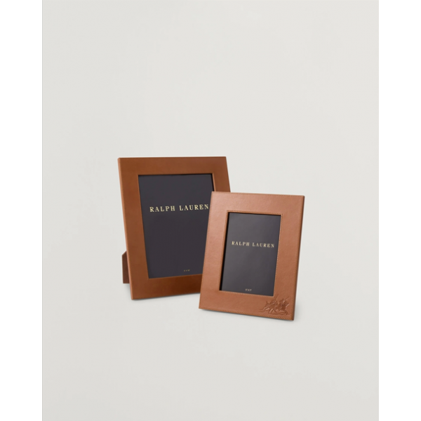 Ralph Lauren - Garrett Frame Saddle Leat...