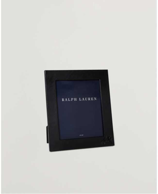 Ralph Lauren - Garrett Frame Black Leather 8*10