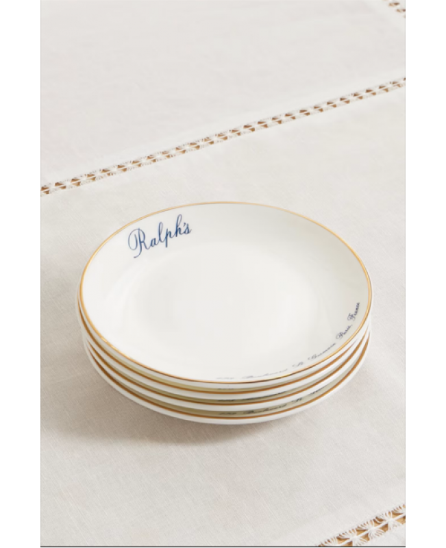 Ralph Lauren - Ralph’s Paris Plates Set/4