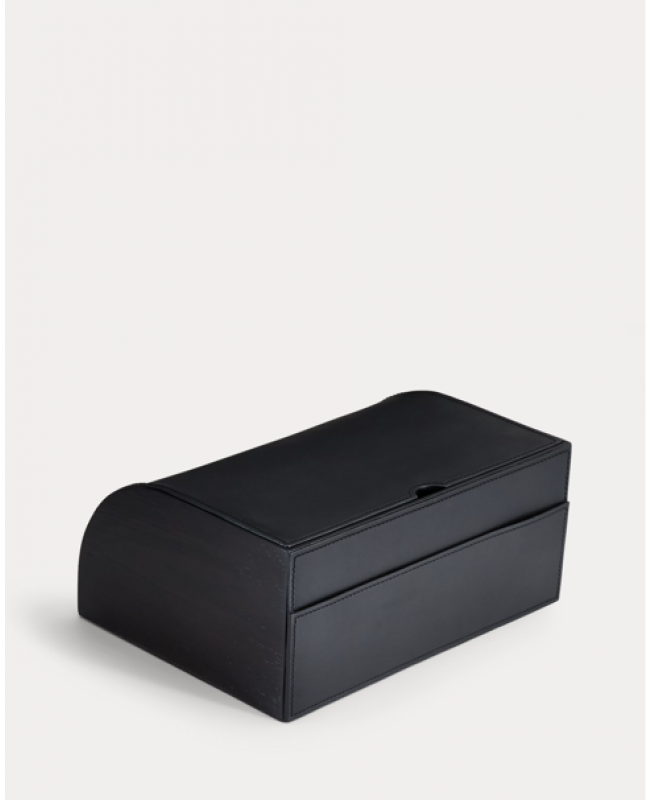 Ralph Lauren - Brennan Black Leather Writers Box