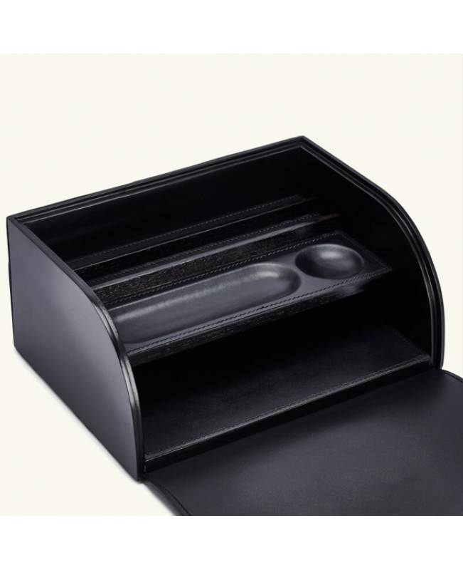 Ralph Lauren - Brennan Black Leather Writers Box