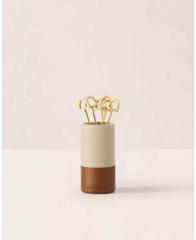 Ralph Lauren - Garrett Saddle Cocktail Picks (Set of 12)