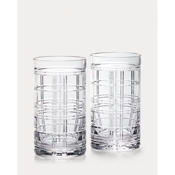 Ralph Lauren - Hudson Plaid Highballs (S...