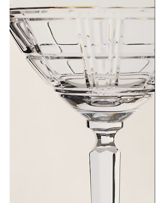 Ralph Lauren - Hudson Plaid Martini Glass Ralph Lauren - Hudson Plaid Martini Glass