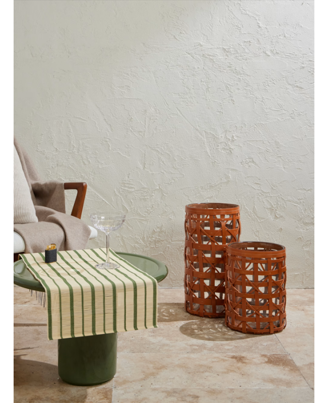 Ralph Lauren - Preston Woven Leather Hurricane Medium