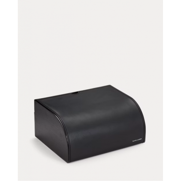 Ralph Lauren - Brennan Black Leather Wri...