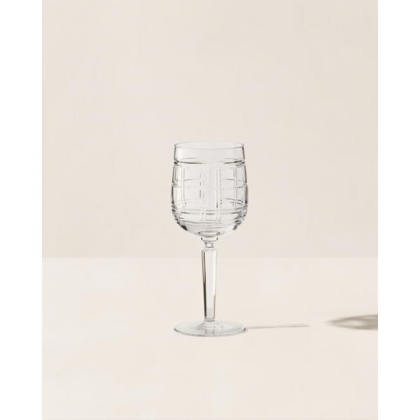 Ralph Lauren - Hudson Plaid Red Wine Gla...