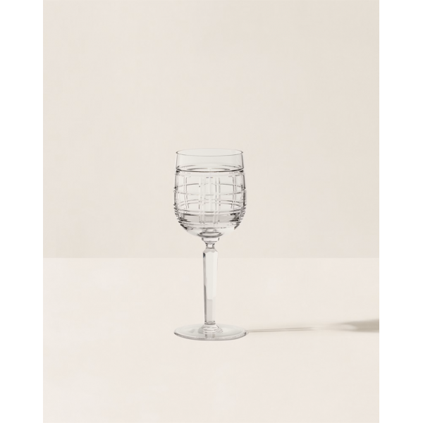 Ralph Lauren - Hudson Plaid White Wine G...