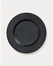 Ralph Lauren - Wyatt Black Leather Charg...