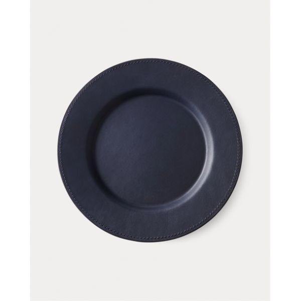 Ralph Lauren - Wyatt Navy Leather Charge...