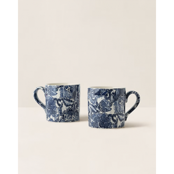 Ralph Lauren - Faded Peony Mugs S/2
