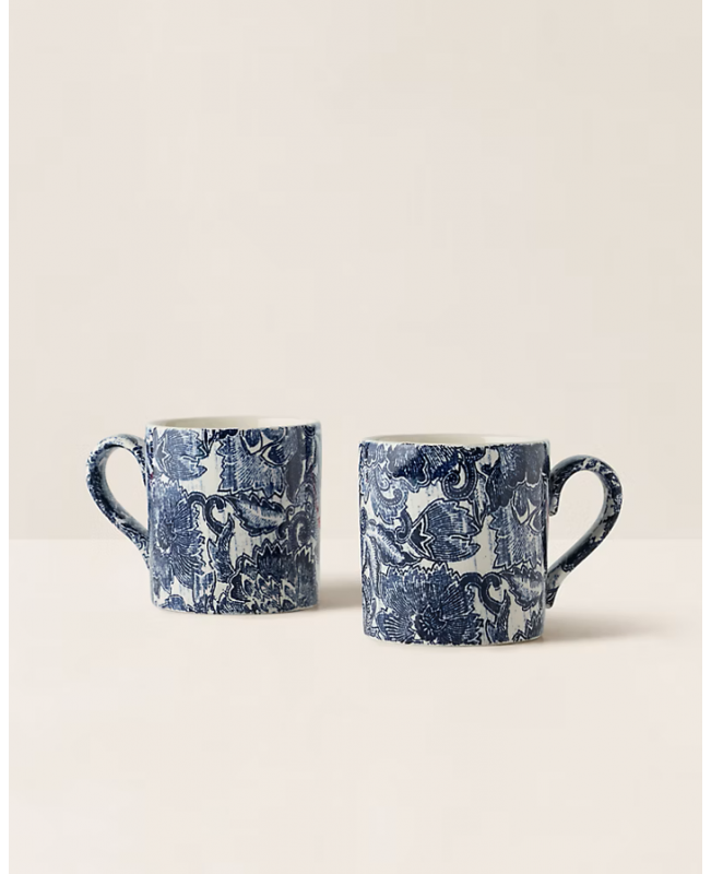 Ralph Lauren - Faded Peony Mugs S/2