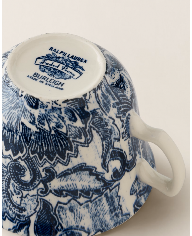 Ralph Lauren - Faded Peony  Teacup & Saucer S/2