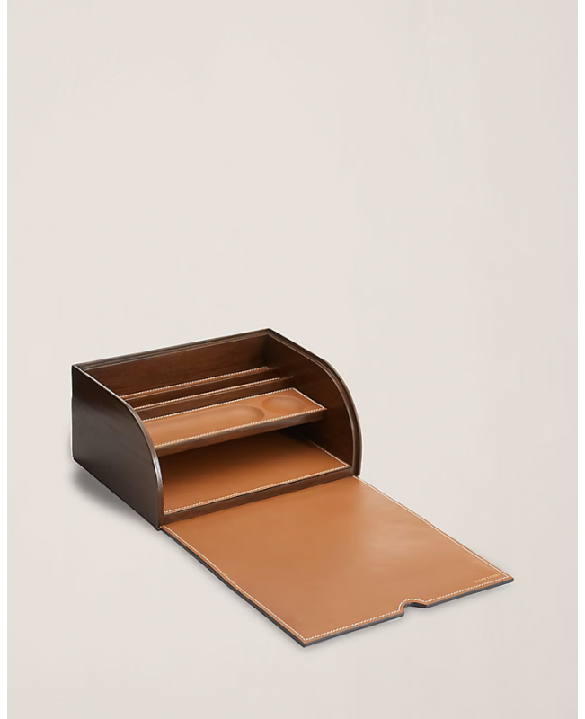 Ralph Lauren - Brennan Saddle Leather Writers Box