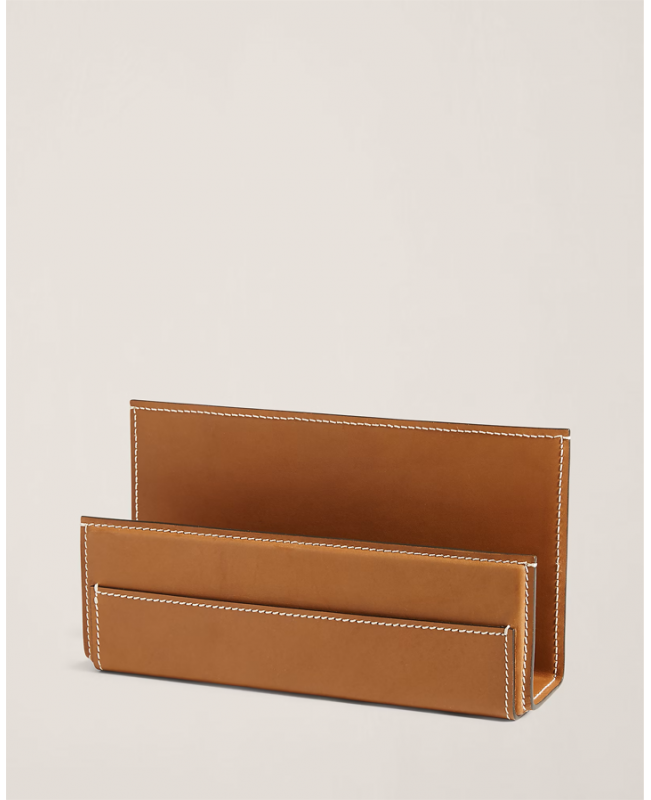 Ralph Lauren - Brennan Saddle Leather Letter Rack