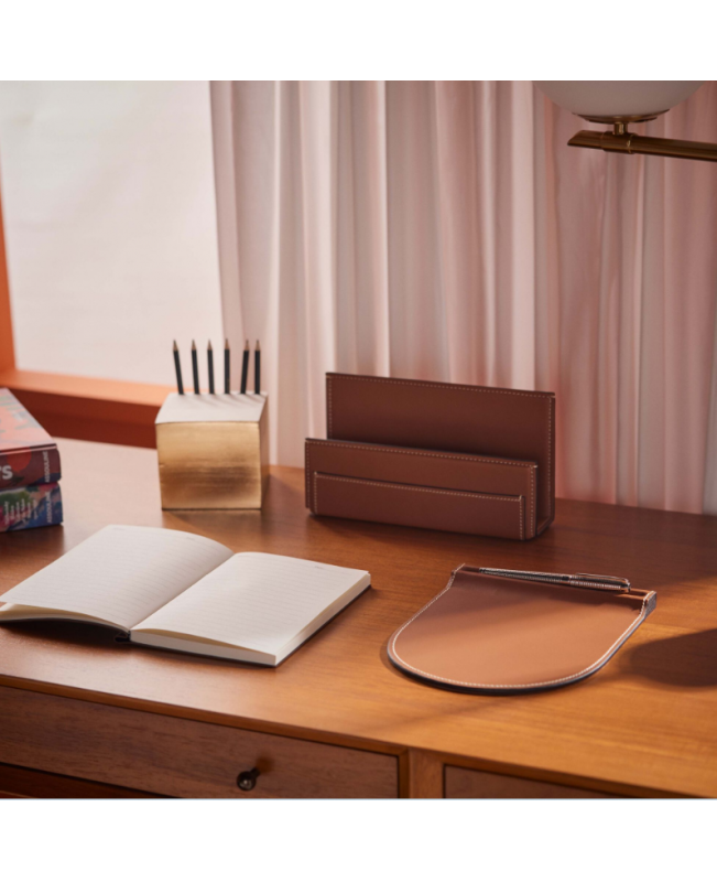 Ralph Lauren - Brennan Saddle Leather Mouse Pad