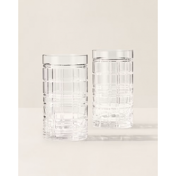 Ralph Lauren - Hudson Plaid Highballs (S...