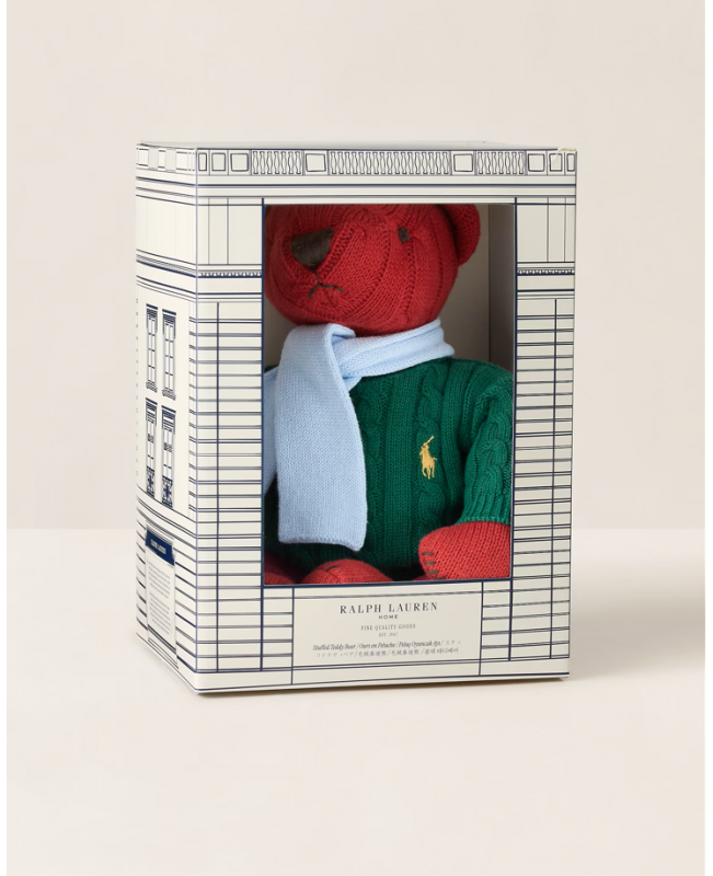 Ralph Lauren - Cable Knit Bear Statue