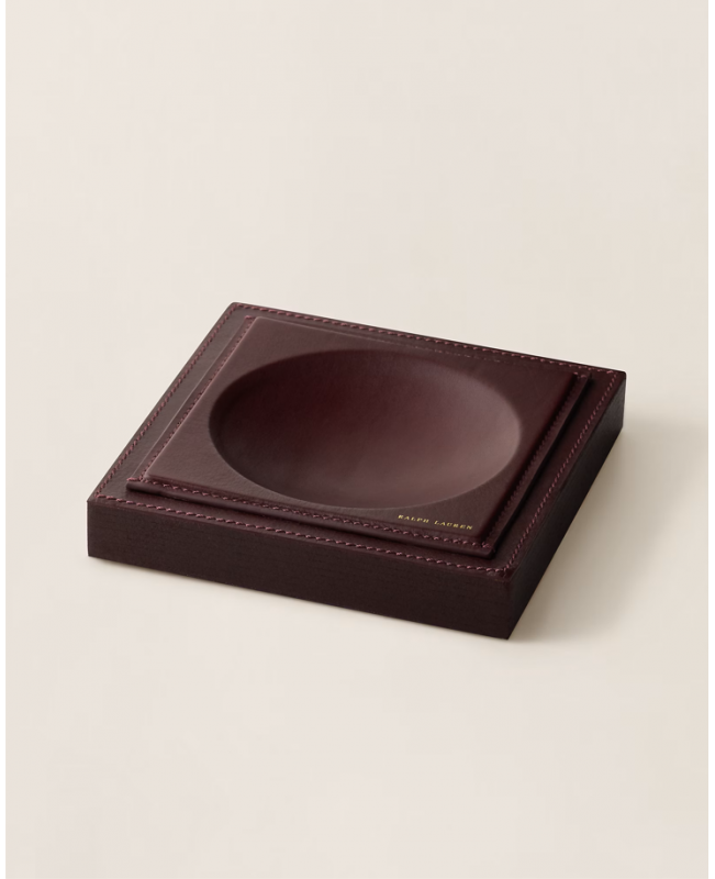 Ralph Lauren - Brennan Burgundy Leather Catchcall