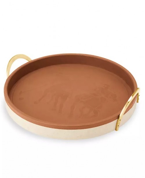 Ralph Lauren - Garrett Saddle Round Tray