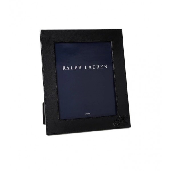Ralph Lauren - Garrett Frame Black Leath...