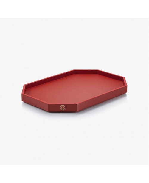 Baccarat - Octagone Lacquer Tray 460 - R...