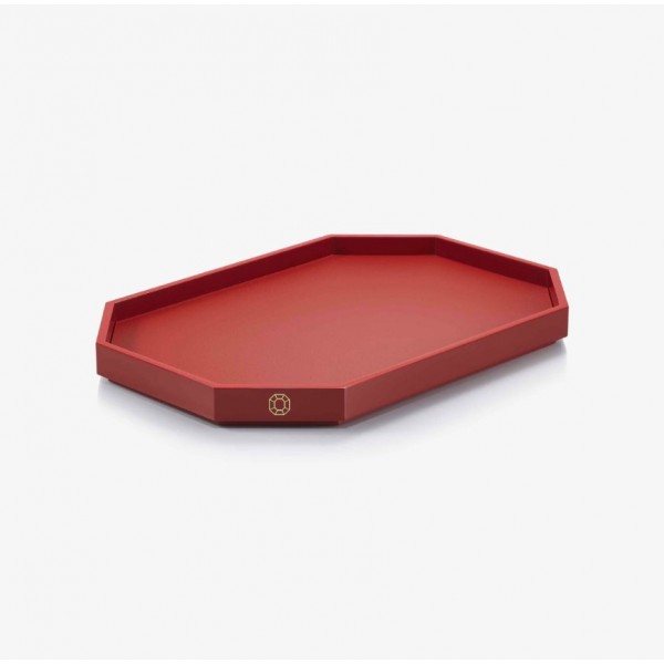 Baccarat - Octagone Lacquer Tray 460 - R...