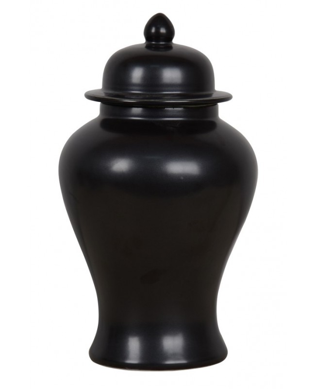 Fancy - Jar - Ginger Jar Black Matt H56