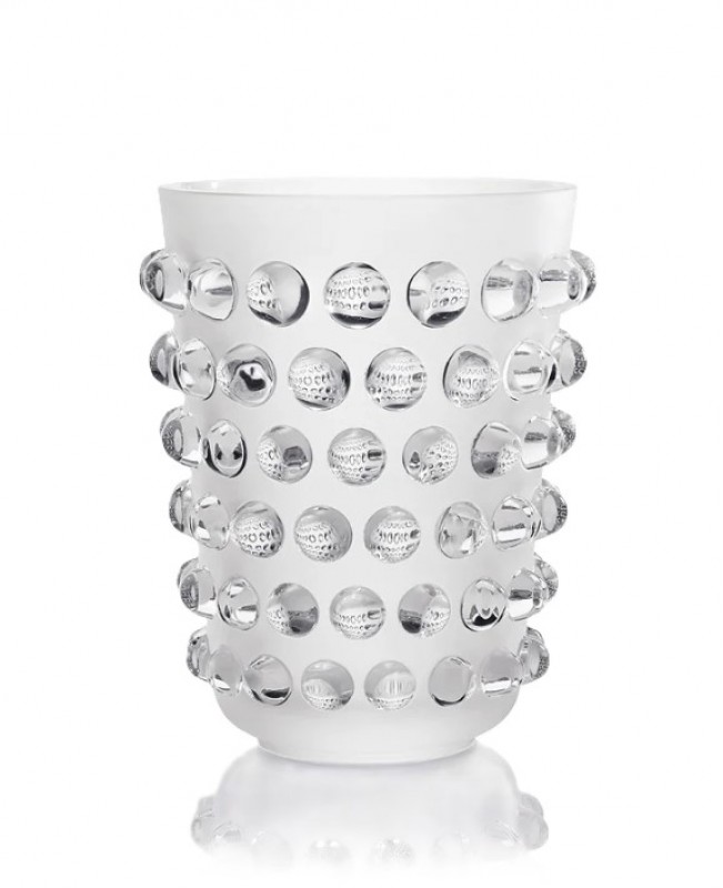 Lalique - Iconic Mossi Vase Clear