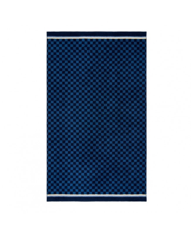Kenzo - Korigami Bath Sheet - Blue Jaquared