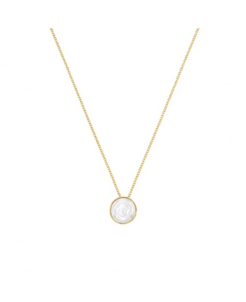 Lalique Jewelry - Pivoine Necklace White...