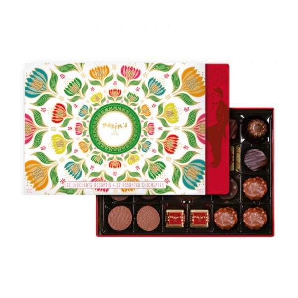 Maxim's de Paris Tin 22 Assorted Chocola...