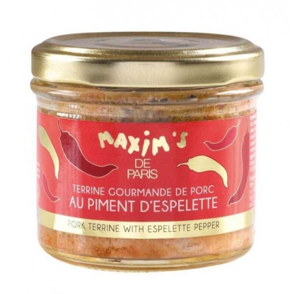 Maxim's de Paris Pork Terrine With Espel...