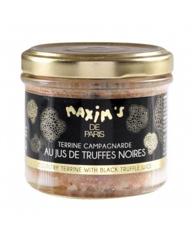 Maxim's de Paris Country Terrine With Truffle Juice - Jar 90 g