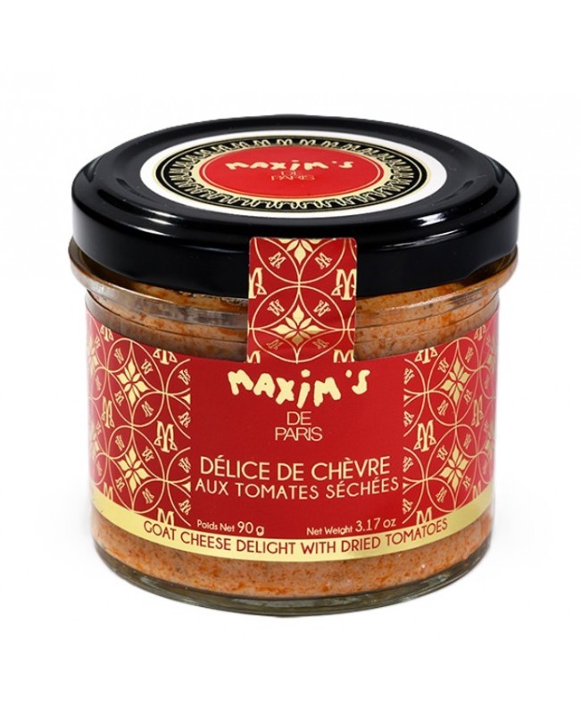 Maxim's de Paris Goat Cheese Delight With Dried Tomatoes - Jar 90 g