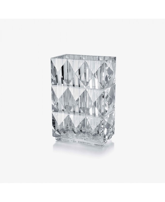 Baccarat - Louxor Rectangular Vase 200 - Clear