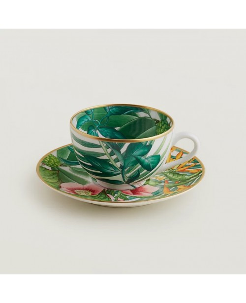 Hermes - Passifolia Tea Cup & Saucer...