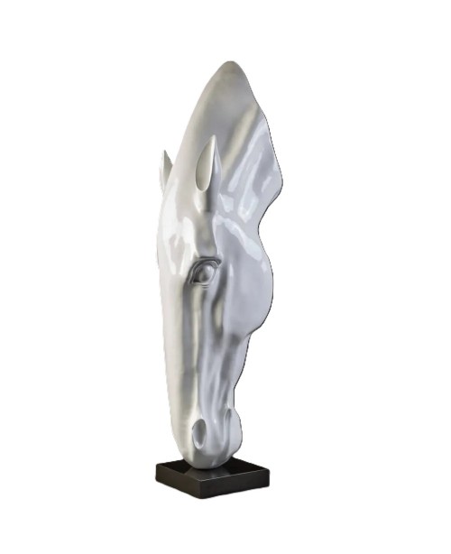 Ambienti Glamour - Sculpture White Horse...