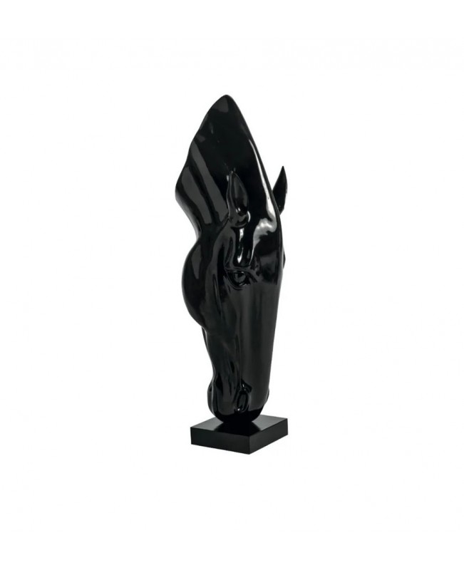 Ambienti Glamour - Sculpture Black Horse 