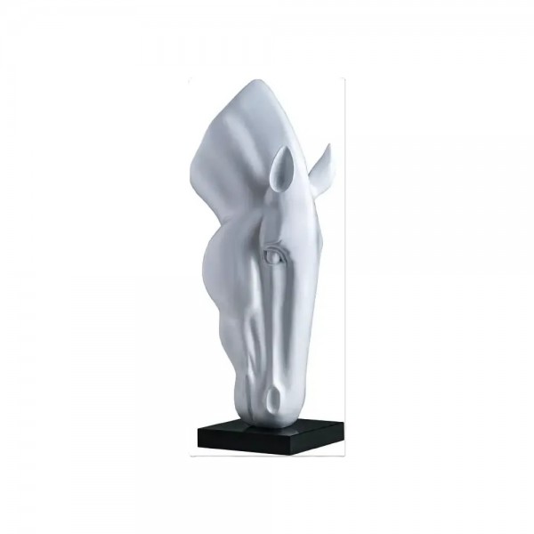 Ambienti Glamour - Sculpture White Horse...