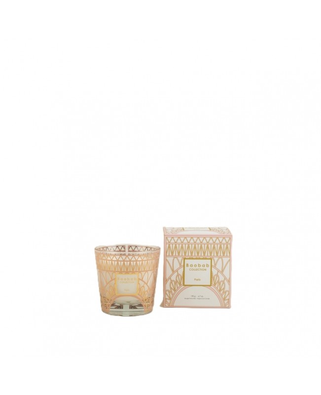 Baobab - Paris - Pink/Gold Candle 190gr