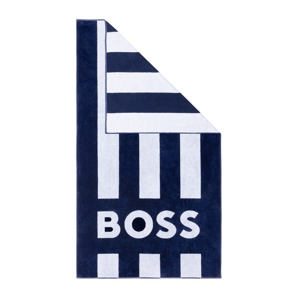 Boss - Bath Beach Towel - Navy
